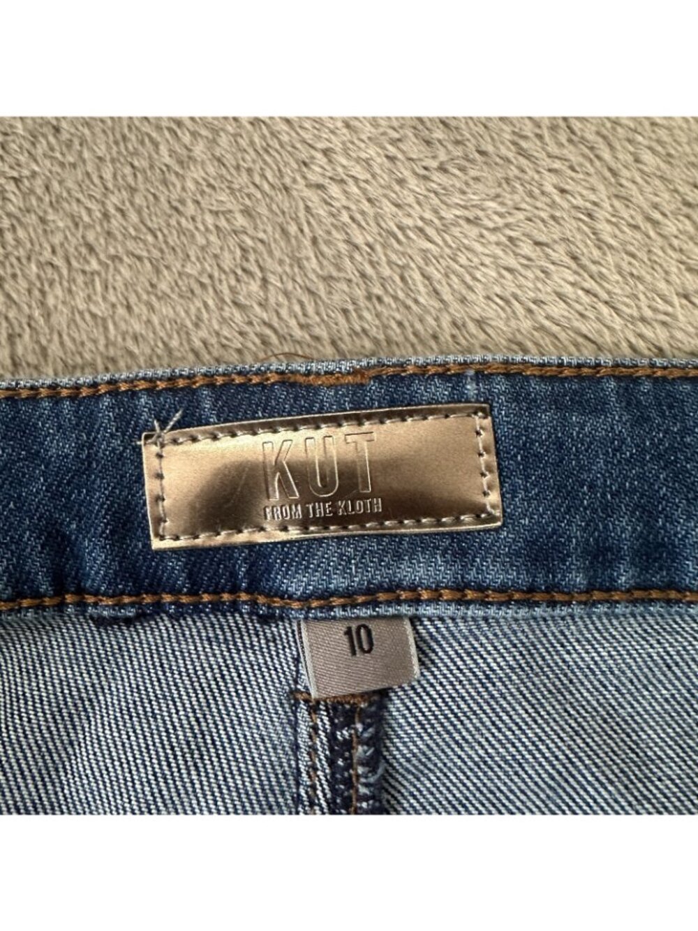 Kut From The Kloth Goldie Super Flare High Rise Jeans Women's Size 10 - Picture 4 of 10